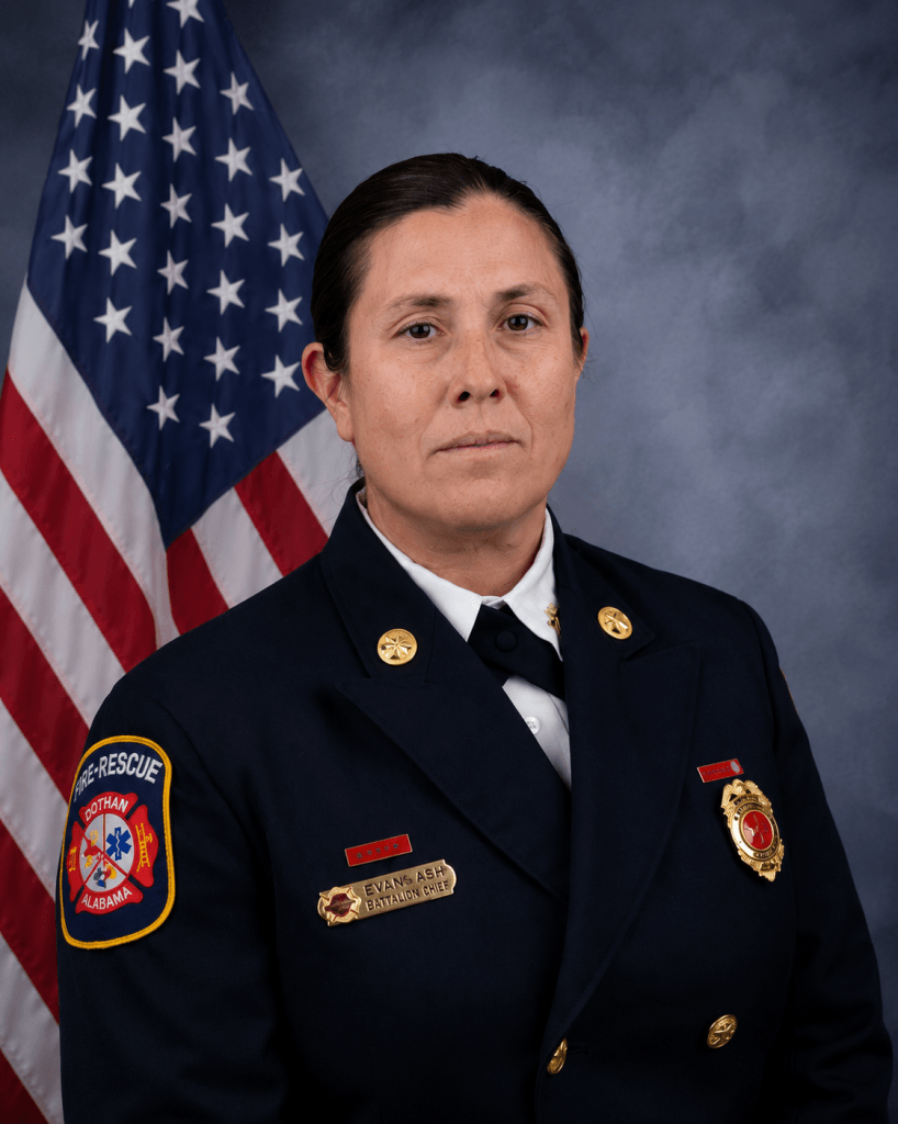 Chief Shane Ash in class A uniform