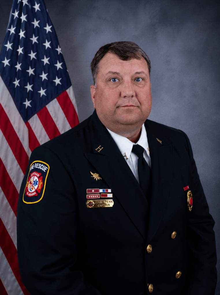 Chief Penn in class A uniform