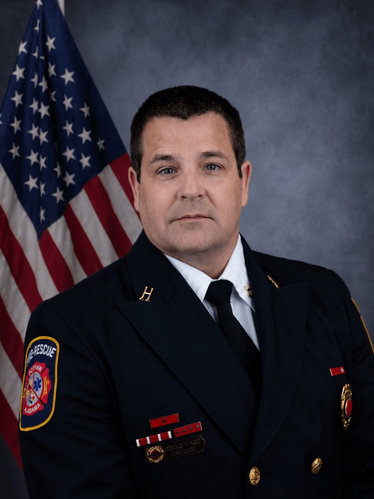 Chief Byrd in class A uniform